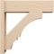 Ekena Millwork 8-in W x 28-in D x 28-in H Balboa Block Rough Cedar Woodgrain TimberThane Outlooker, Primed Tan OUTUR080X28X28BOA44RCPR - alternate 2